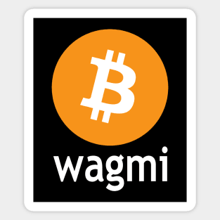 Wagmi Bitcoin Sticker